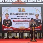 Polres Lampung Selatan Gelar MHQ Sambut Hari Bhayangkara ke-80
