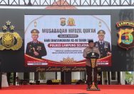 Polres Lampung Selatan Gelar MHQ Sambut Hari Bhayangkara ke-80