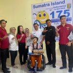 35 Anak Cerebral Palsy Menerima Bantuan Kursi Roda, Kadis Sosial Lamsel : Terima Kasih NGO Australia dan Global Village Foundation serta Dinsos Provinsi Lampung