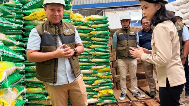 Anggota DPR RI, Ruby Chairani Pantau Stok Beras 32.500 Ton di Bulog Lampung Selatan, Pastikan Ketahanan Pangan