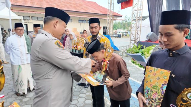 Polres Lampung Selatan Umumkan Pemenang MHQ Hari Bhayangkara ke-80