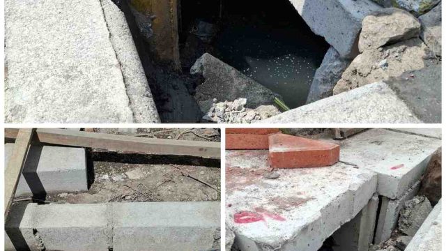 Proyek DSDABM Jl. Simorejo sari B VI Dinilai Proyek Drainase Yang Dikerjakan CV. Empat Putra Jaya Tidak Sesuai Standar S.O.P Kontruksi