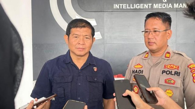 Polrestabes Surabaya Amankan Tersangka Pencurian Sandaran Kursi Besi Fasilitas Umum