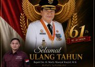 KJNI Berikan Penghormatan dan Ucapan Selamat Ulang Tahun ke-61 kepada Bupati Tangerang