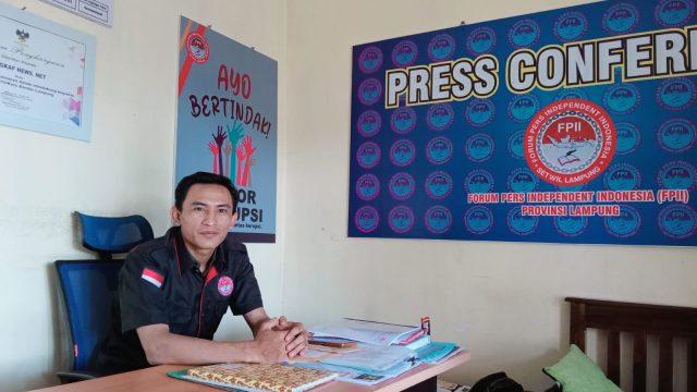 Ketua FPII Lamsel: Jurnalis Bukan Sekedar Profesi, Jurnalis Juga Adalah Aset Negara yang Harus Dilindungi