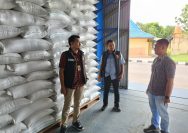 Satgas Pangan Polres Ngawi Cek Gudang Bulog Pastikan Stok Beras dan Jagung Aman