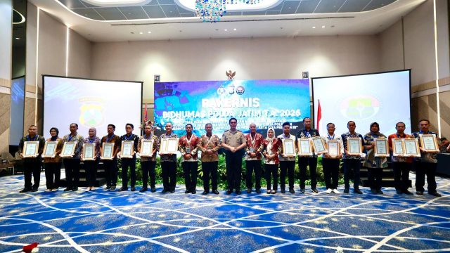 Polda Jatim Gelar Rakernis Humas,Dorong Penguatan Komunikasi Publik dan Manajemen Media