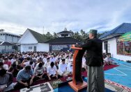 Lapas Kalianda Laksanakan Sholat Idul Adha dan Pemotongan Hewan Kurban dengan Khidmat