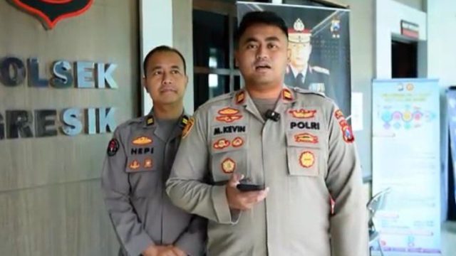 Kurang Dari 24 jam, Polsek Gresik Ungkap Curanmor Amankan Dua Tersangka