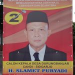 Niat Membangun Desa Tercinta, H.Slamet Puryadi Maju Sebagai Calon Kades Durungbanjar