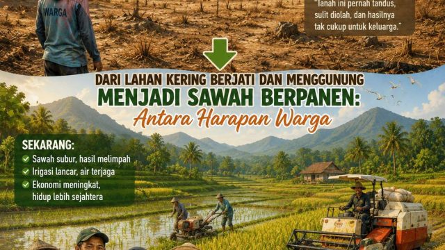 Keluh Kesah Berubah Senyum: Nasib Warga Berubah Seiring Bentuk Tanahnya