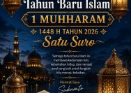 Segenap Redaksi dan Wartawan Media Online Memoterkini.com Mengucapkan: Selamat Tahun Baru Islam 1 MUHARRAM 1448 HIJRIAH / TAHUN 2026 MASEHI
