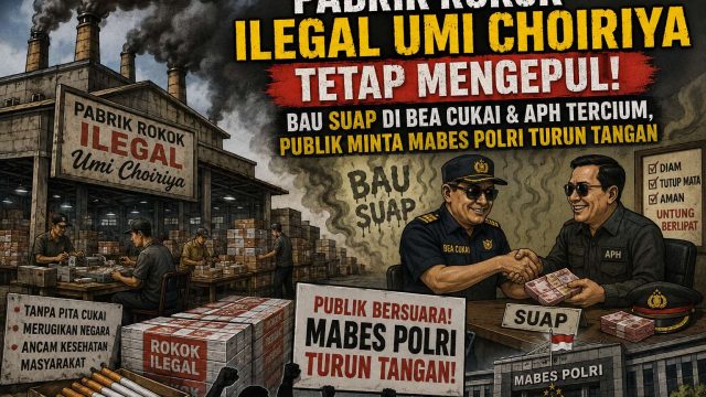 Rokok Ilegal Tetap Berproduksi: Hukum Bisa Dibeli? Dugaan Suap Selimuti Pabrik Umi Choiriya di Gondanglegi