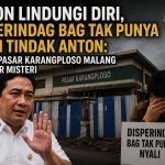 Anton Lindungi Diri, Disperindag Bag Tak Punya Nyali Tindak Anton: Proyek Pasar Karangploso Berakhir Misteri
