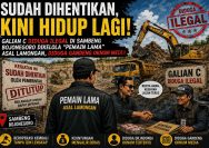 ‎Sudah Dihentikan, Kini Hidup Lagi! Galian C Diduga Ilegal di Sambeng Bojonegoro Dikelola "Pemain Lama" Asal Lamongan, Diduga Gandeng Oknum Media