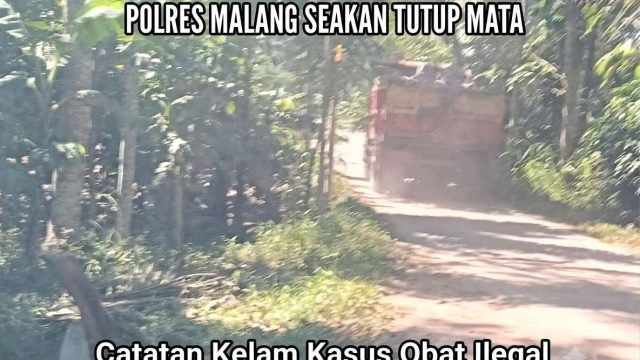‎Tambang Diduga Ilegal di Girimulyo Tetap Beroperasi, Polres Malang Seakan Tutup Mata; Catatan Kelam Kasus Obat Ilegal Jadi Bukti Sikap Diam Berulang