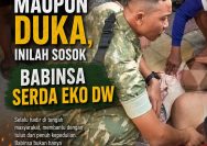 Hadir di Suka maupun Duka, Inilah Sosok Babinsa Serda Eko DW