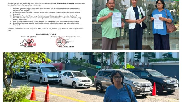 AKAR dan AKB Datangi Kejati Jatim–Polda Jatim, Soroti Dugaan Korupsi Pengisian Perangkat Desa 2023