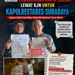 Enam Bulan LP Diduga "Mati Suri"?, Warga Tenggumung Karya Curhat Lewat KJN ke Kapolrestabes Surabaya Enam Bulan LP Diduga "Mati Suri"?, Warga Tenggumung Karya Curhat Lewat KJN ke Kapolrestabes Surabaya