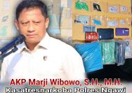 BRAVO" Genderang Perang Berantas Peredaran Narkoba, Satresnarkoba Polres Ngawi Berhasil Sita Sabu 39,222 gram