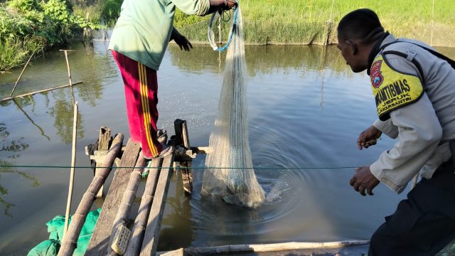 Bhabinkamtibmas Kelurahan Jeruk Dampingi Kelompok Tani, Dukung Optimalisasi Lahan dan Lomba Ketahanan Pangan