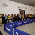 Adu Ketangkasan di Meja Hijau, Personel Polrestabes Surabaya Meriahkan Turnamen Tenis Meja Hari Bhayangkara ke-80 Adu Ketangkasan di Meja Hijau, Personel Polrestabes Surabaya Meriahkan Turnamen Tenis Meja Hari Bhayangkara ke-80