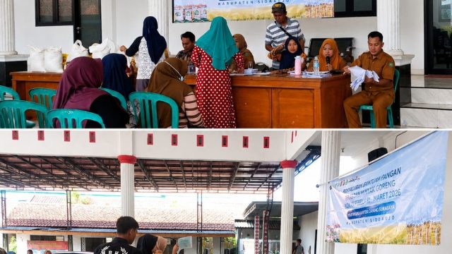 Pemdes Gerabagan Pastikan Bantuan Pangan Tepat Sasaran, Warga Terima Beras dan Minyak Goreng