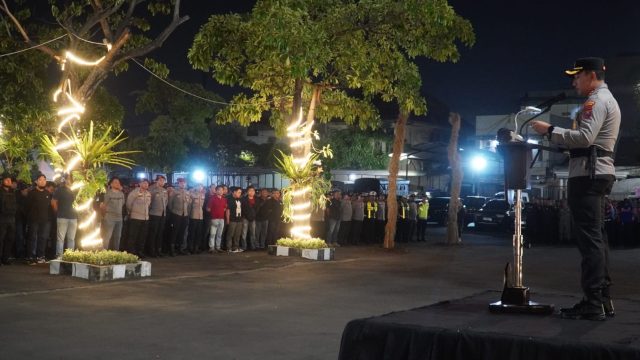 Polrestabes Surabaya Matangkan Pengamanan, Libatkan TNI dan Unsur Gabungan Demi Jaga Kondusivitas Kota