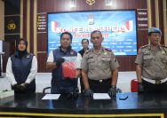 Polres Blitar Kota Amankan Tiga Tersangka Perampasan Modus Jebak Korban Lewat Aplikasi Kencan