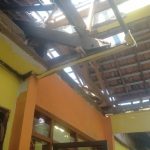 Diduga Dikerjakan Asal-asalan, Proyek Rehab SMPN 1 Paserpan Dikeluhkan Pihak Sekolah