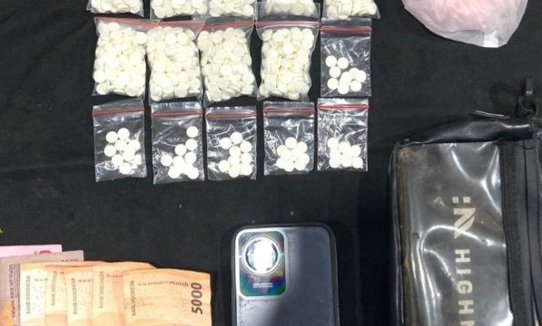 Polres Lumajang Amankan Dua Tersangka Pengedar Okerbaya, Sita Puluhan Ribu Butir Pil Logo Y