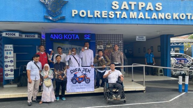 Polresta Malang Kota Berikan Layanan Prioritas Pembuatan SIM bagi Penyandang Disabilitas