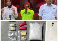 Residivis Banyu Urip Pengedar Ekstasi dan SS Dibekuk SatResnarkoba Polrestabes Surabaya