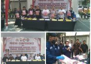 Satresnarkoba Polrestabes Surabaya Berhasil Pemunashan 469 Barang Bukti Jenis Narkotika Melalui Restorative Justice Selama Periode 2023 Hingga Juni 2026