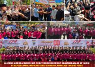 Prank Hari Bhayangkara, PJU Polda Jatim, Polrestabes & Polres Pelabuhan Tanjung Perak Keluar Hadapi Massa AMI, Ujungnya Malah Potong Kue
