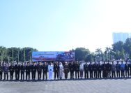 80 Tahun Mengabdi, Polri untuk Masyarakat: Forkopimda Gresik Gelar Upacara dan Tasyakuran Hari Bhayangkara ke-80