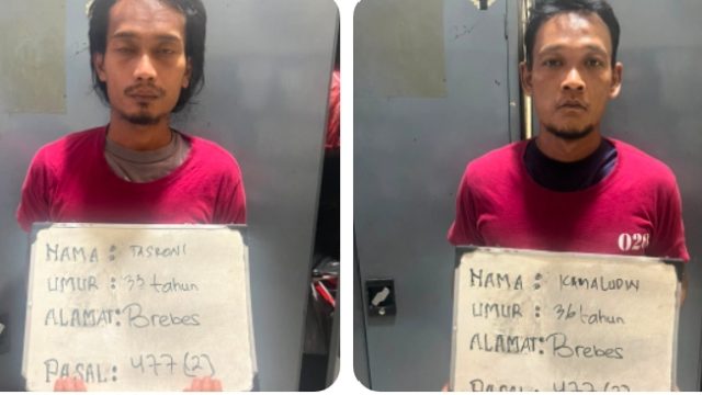 Polda Lampung Berhasil Amankan Pelaku Pencurian Kabel Milik PT. Telkom