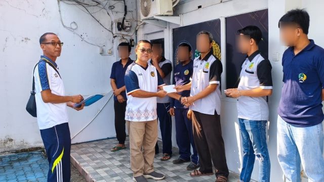 Lapas Pati Mengapresiasi WBP Yang Mengikuti Bimbingan Kerja Dengan Premi Periode Juni 2026