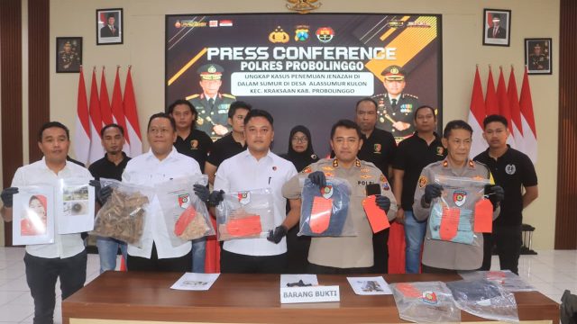 Polres Probolinggo Ungkap Misteri Penemuan Jenazah di Dalam Sumur, Dua Tersangka Diamankan
