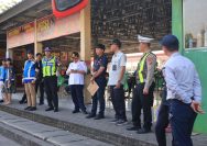 Keselamatan Penumpang Jadi Prioritas, Satlantas Polres Gresik Bersama Dirjen Hubdat Gelar Ramp Check Bus di Rest Area 726 B