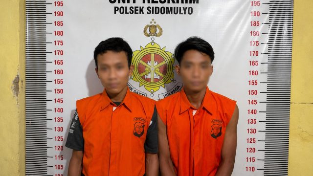 Tak Berkutik, Pelaku Curanmor dan Penadah Dibekuk Polisi di Lampung Selatan