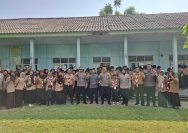 Dukung Pendidikan Karakter, Sat- Binmas Polres Lamsel Isi Kegiatan MPLS di SMP dan SMA Swadipa Pulau Sebesi