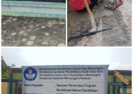 Miris !! Nilai 1,5 M Pembangunan Revitalisasi SMPN 20 Panca Jaya Diduga Korupsi (APD)