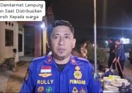 Sejak Musim Kemarau Dari Bulan Maret Hingga Akhir Juli, Damkarmat Lamsel Salurkan Air Bersih Mencapai 97 Ribu Liter
