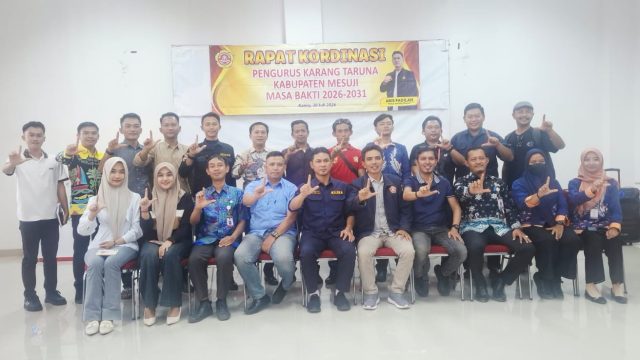 Karang Taruna Kabupaten Mesuji Gelar Rakor Perdana,  Memperkuat Koordinasi dan Sinergi Antar Pengurus