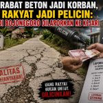 Jalan Rabat Beton Jadi Korban, Dana Rakyat Jadi Pelicin: 12 Desa di Bojonegoro Dilaporkan ke Kejari Jalan Rabat Beton Jadi Korban, Dana Rakyat Jadi Pelicin: 12 Desa di Bojonegoro Dilaporkan ke Kejari