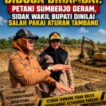 Program Ketahanan Pangan Diduga Dihambat: Petani Sumberjo Geram, Sidak Wakil Bupati Dinilai Salah Pakai Aturan Tambang