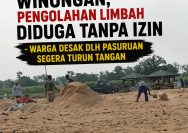 ‎Bau Menyengat Ganggu Warga Winongan, Pengolahan Limbah Diduga Tanpa Izin - Warga Desak DLH Pasuruan Segera Turun Tangan