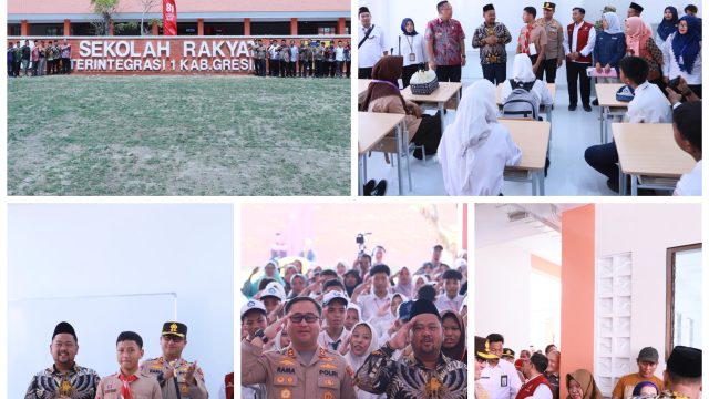 Hadiri MPLS Sekolah Rakyat Gresik, Kapolres AKBP Ramadhan Nasution Tegaskan Komitmen Polri Dukung Pendidikan Berkualitas