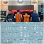 Dua Pengedar dengan 200 Gram Lebih Sabu Diamankan Polrestabes Surabaya